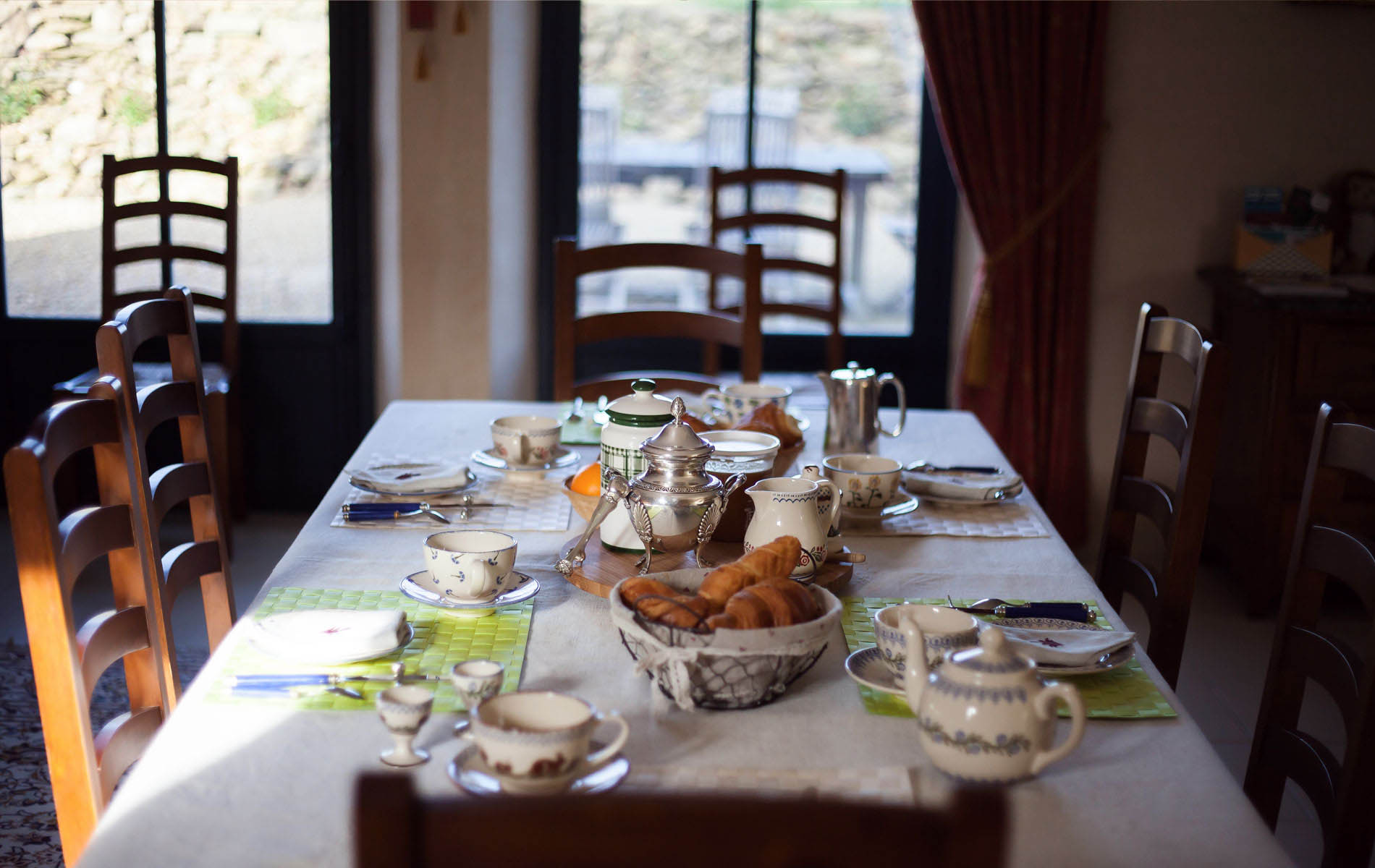 habitaciónes en una casa rural cerca de StMalo